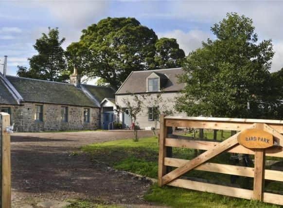 The property is situated in a secluded and quiet location yet benefits from only being 12 miles from Edinburgh.
