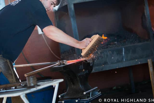 Ever wondered how horse shoes are made, or how metal working actually works? Find out at The Forge (Photo: Royal Highland Show)