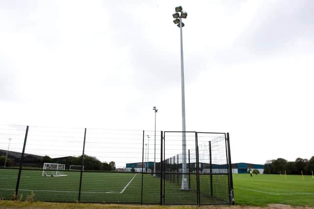 Celtic are planning to bring their old Barrowfield training ground up to the standard of Lennoxtown. The club's youth teams still train and play matches at the site. (Celtic FC)