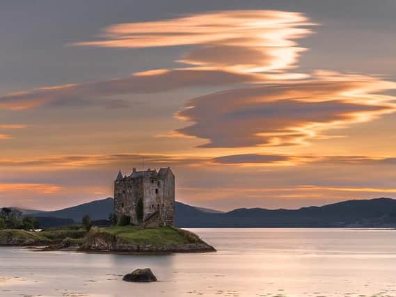 The haunting Castle Stalker.