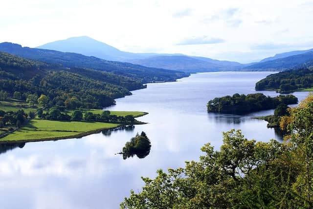 Golden in autumn and a luscious green in summer, the tranquil Queens View is a gorgeous and understated view.