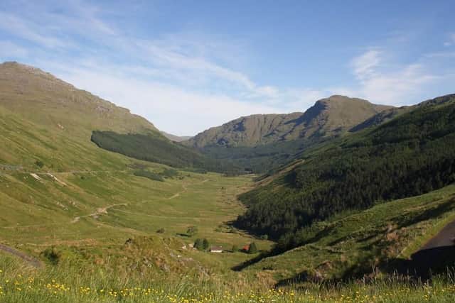 This aptly named viewpoint sits in the mountains between Loch Long and Loch Fyne and is the perfect place to sit back and enjoy one of Scotland's most idyllic locations.