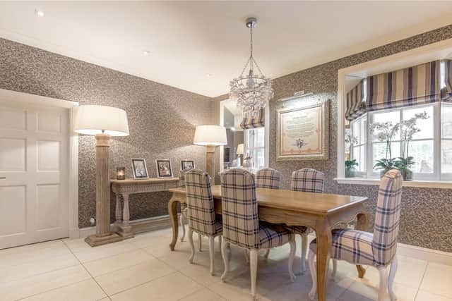 There is a breakfast room in the kitchen - ideal for relaxed family dining.