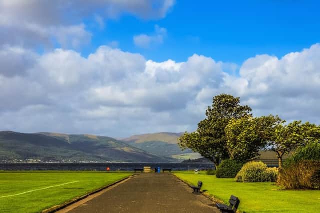 Glasgow often comes at the top of Scotland's "most rainy" lists, but the smaller town of Greenock nearby slightly trumps it with an average of 174.6 days of rain per year.