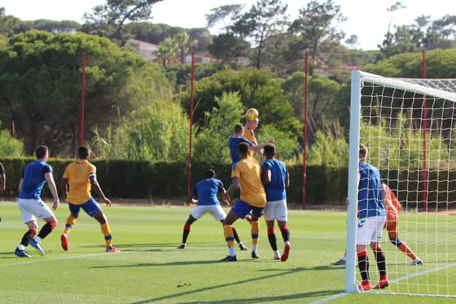 Rangers v Mansfield Town pre-season friendly