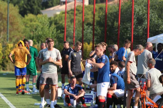 Rangers v Mansfield Town pre-season friendly