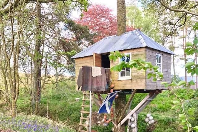 Picture: Allt-a-Bhruais Treehouse, Spean Bridge