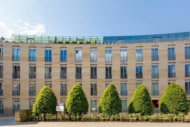 This parking space on St Vincent Place is on the market for a fixed price of GBP37,500