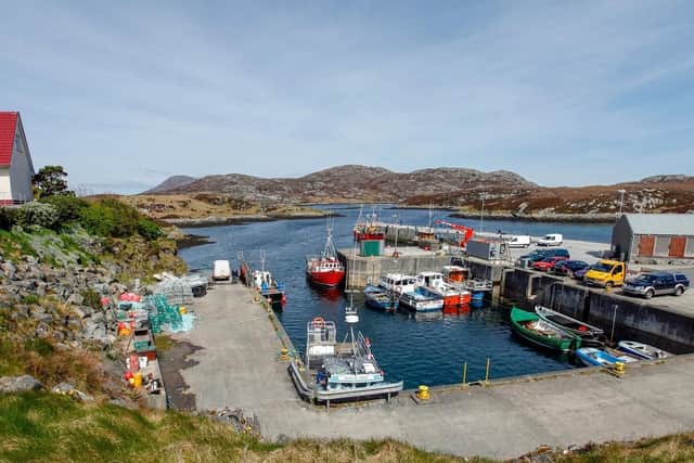 With 20 residents at the last official count, Grimsay was connected to neighbouring North Uist and Benbecula in 1960 with the opening of the North Ford Causeway, making life a little easier for those who call it home. PIC: Visit Scotland.
