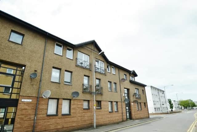 This upper flat is on the market for offers over GBP45,000