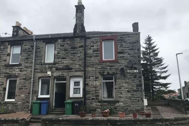 This upper flat needs some work and is on the market for offers over GBP25,000