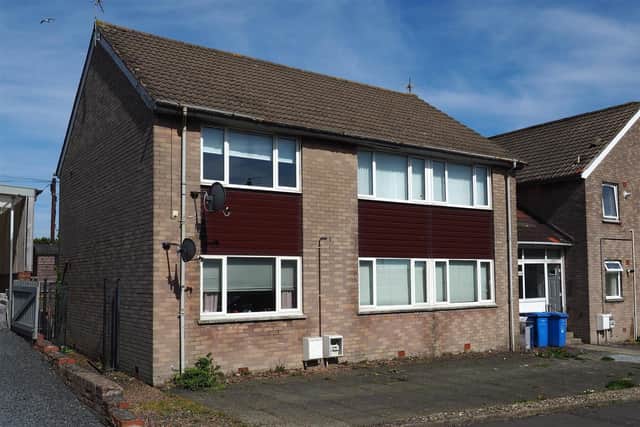 An ideal family home, this flat is on the market for offers in the region of GBP45,000