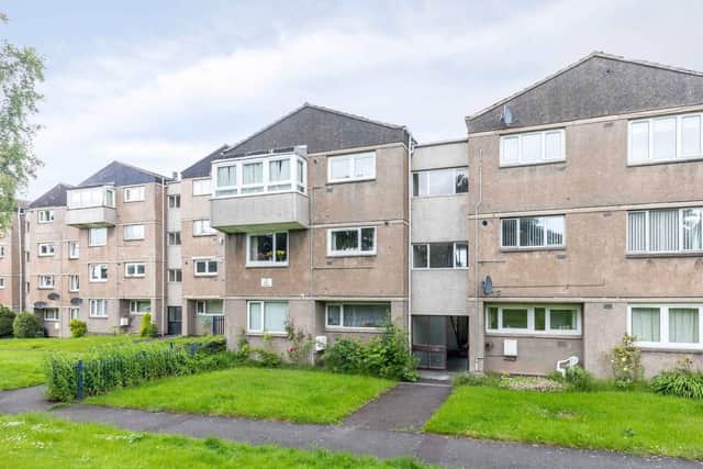 This one bedroom ground floor flat is on the market for offers over GBP80,000.