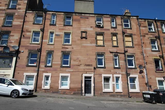 This one bedroom, first floor flat is on the market for offers over GBP99,995