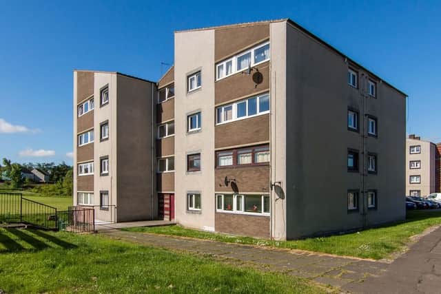 This second floor, two bedroom flat is for sale for offers over GBP105,000