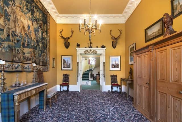 The grand entrance hall.