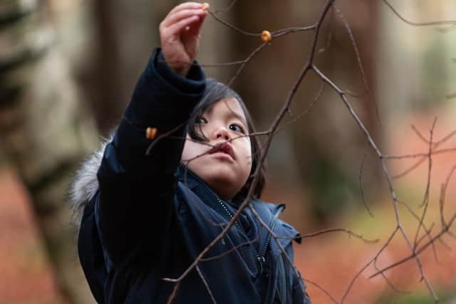 Outdoor learning and play are hugely important for any child, says the school