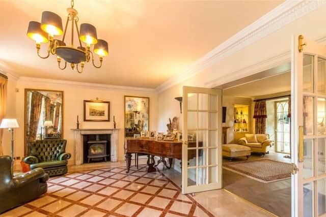 One of the four reception rooms.