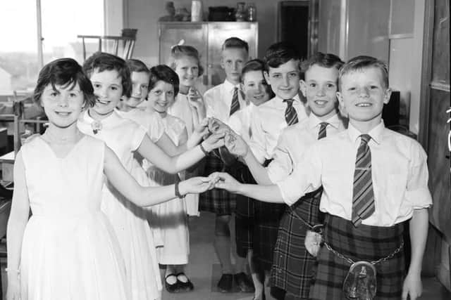 Being forced to learn the Gay Gordons and other ceilidh dances during PE, and secretly enjoying them.