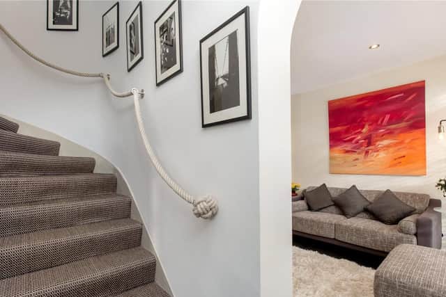 Upstairs is a further drawing room, four bedrooms and a large bathroom.