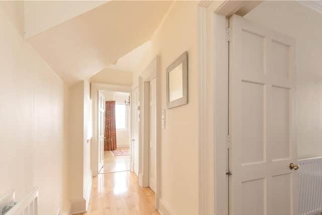 The bright entrance hallway for the third floor accommodation.
