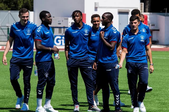 Rangers players
