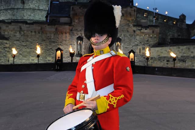 Selkirk soldier, Trooper David Richardson, performed at the Royal Edinburgh Military Tattoo in 2010.