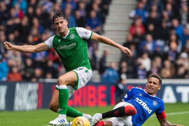 The Hibs winger was hooked at half-time following a performance that reeked of anonymity.