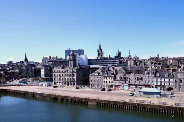 The granite city has a reported 728 crimes or offences in 2017/2018.