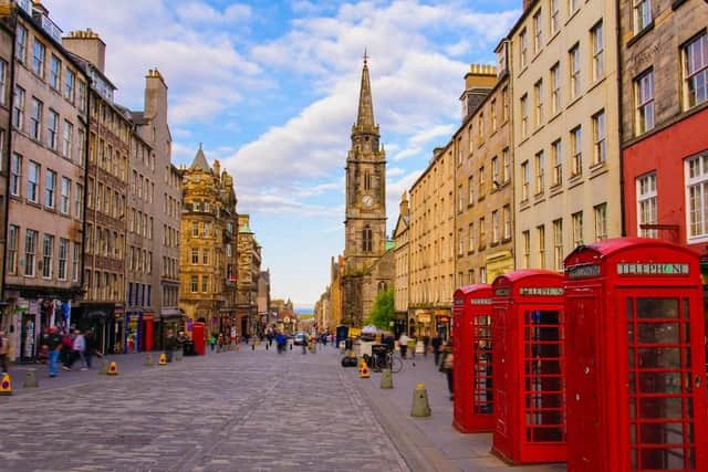 Edinburgh is the birthplace of Harry Potter, and no street showcases that more than the famous Royal Mile, with its cobbled streets, narrow alleys, and historical stone buildings.