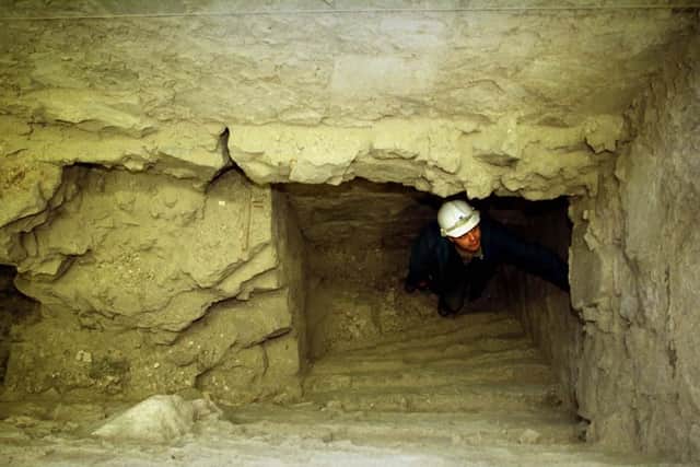 Artefacts dating from the first Jacobite Rising in 1689 were uncovered during excavation works deep under the Castle.