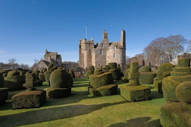 With links to Robert the Bruce and restored by Robert Lorimer, the Castle, which comprises eight reception rooms, 10 bedrooms, two dressing rooms and six bathrooms, is home to a famous walled garden.