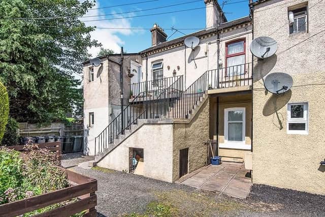 This two bed renovation project is up for auction at GBP65,000.
