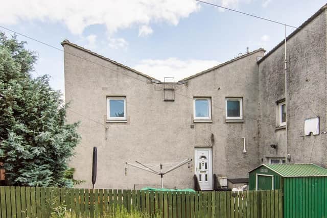 This three bed home with private garden is on the market for offers over GBP100,000.