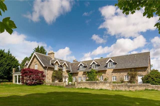 This grand home has views towards Corstorphine Hill and is for sale for a guide price of GBP2,650,000 with Knight Frank.