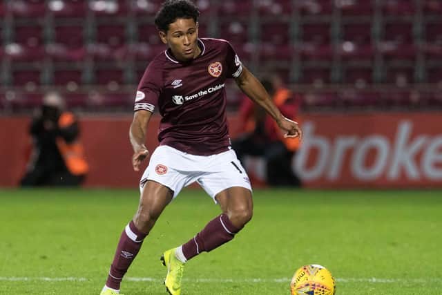 The on loan left-back suffered an injury in the same match as Smith, against Auchinleck Talbot, which would end his career at Tynecastle.