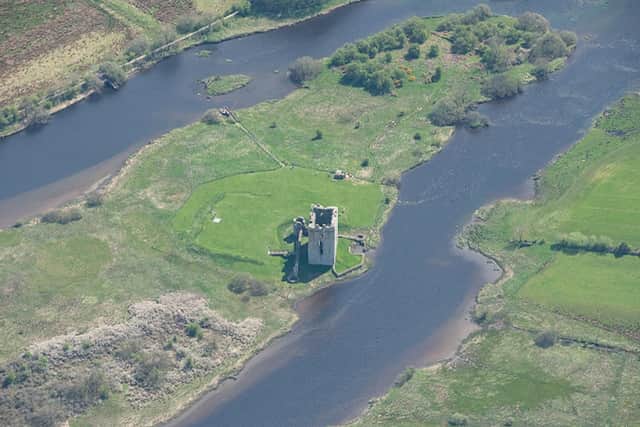Ring a bell and a boatman will come to take you to this remarkable 14th Century Castle. But what is it called?