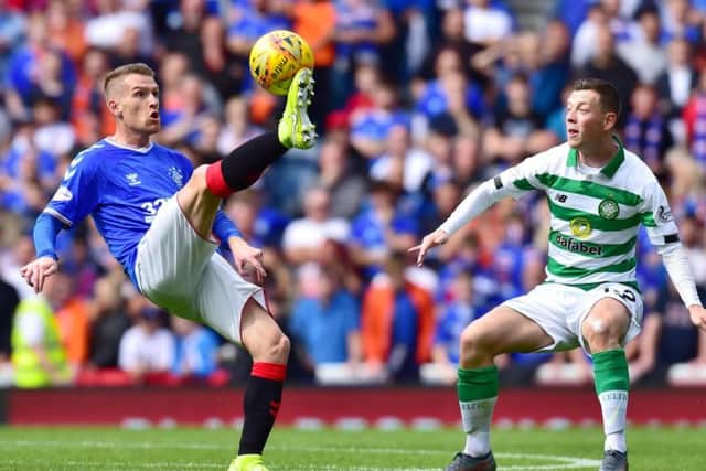 One of the few calm heads in the Rangers team. Played a lovely pass to Ojo creating Rangers first opportunity.