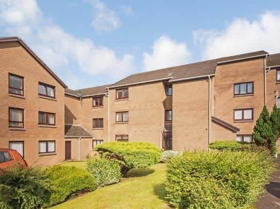 Located minutes from Largs beach, this one bedroom flat is on the market for offers over GBP80,000.