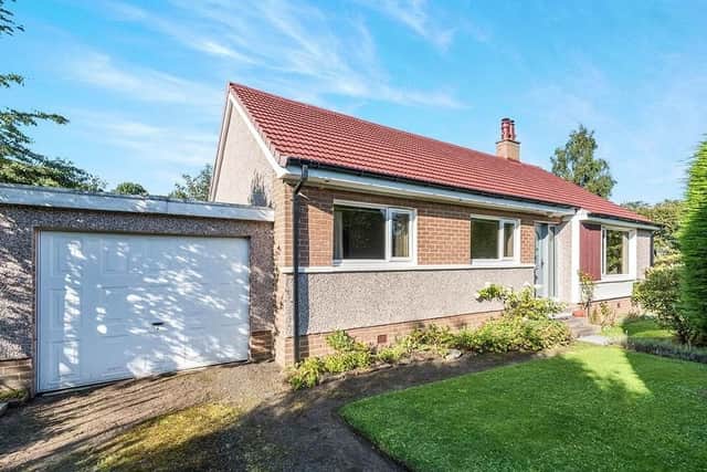 Located in the popular seaside town of Aberdour, this three bed home is on the market for offers over GBP305,000.