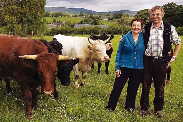 Heather Anderson and Pete Ritchie took a fresh approach to farming at their holding in the Midlothian Countryside.