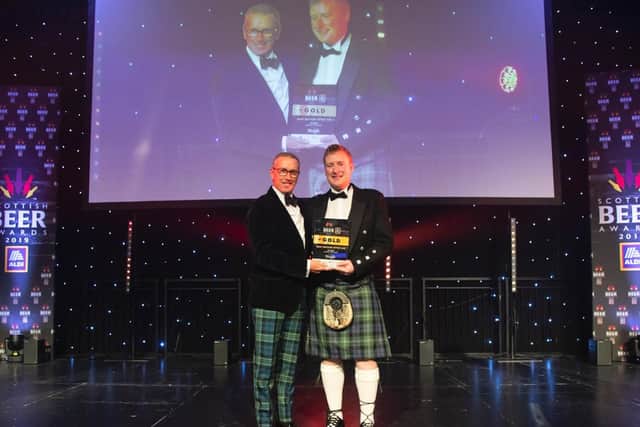 Gold medal winner: St Giles, Stewart Brewing (Silver: Ossian, Inveralmond Brewery, Bronze: GPA, West Brewery)