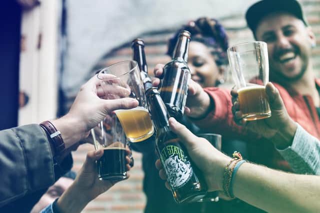 Used as slang since the early 20th century but has roots in early America where teetotalers would hammer delinquency notices to the doors of well-known drunk people.