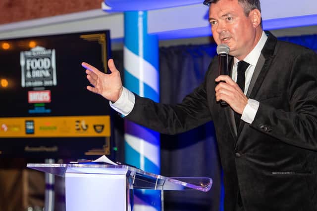 Experienced presenter and actor Grant Stott was our host on the night.