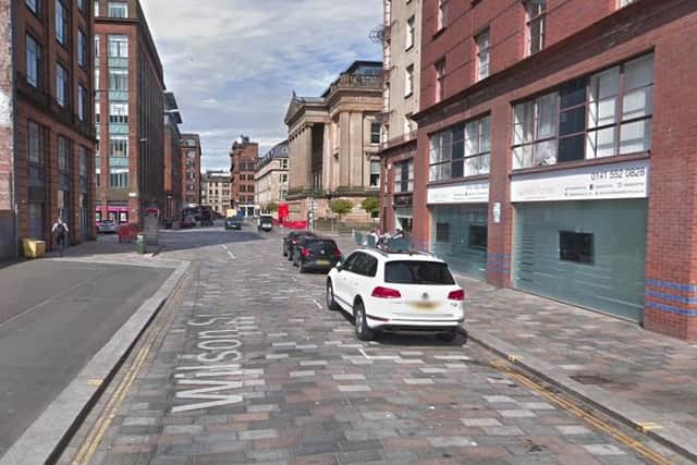 Closed between Glassford Street and Candleriggs from 5am to 4:30pm
