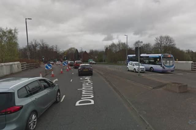 Closed between St Andrews Drive and Mosspark Boulevard from 4am to 4:30pm