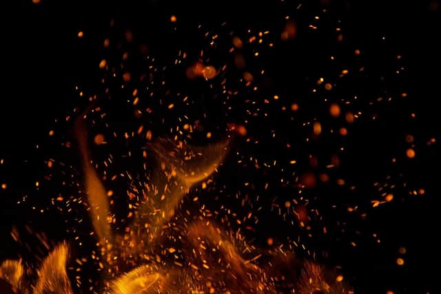 Halloween, or Samhain, was one of the two great fire festivals of the Celtic calendar and traditionally marked the beginning of the new year. Hallow fires would be kindled to mark the end of the harvest and the return of animals.
