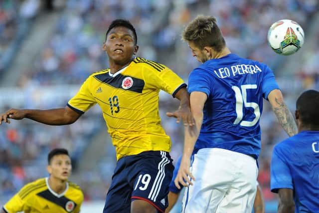 Rangers striker Alfredo Morelos has vowed to step into Falcao's sizeable boots after earning a recall to the Colombia squad. (Various)