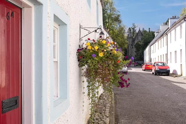 Dunkeld Cathedral, founded in the 13th Century, is located at the end of Cathedral Street, which enjoys a peaceful riverside setting.