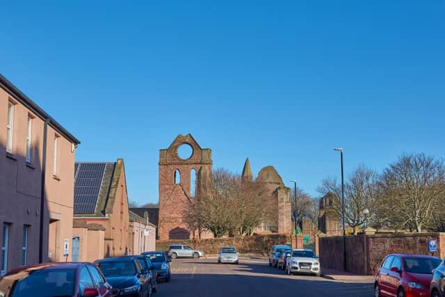 Made famous by the Declaration of Arbroath in 1320, the older form of this name was the longer Aberbrothock (Aberbrudoc in c. 1194), shortened in recent times to its current form.